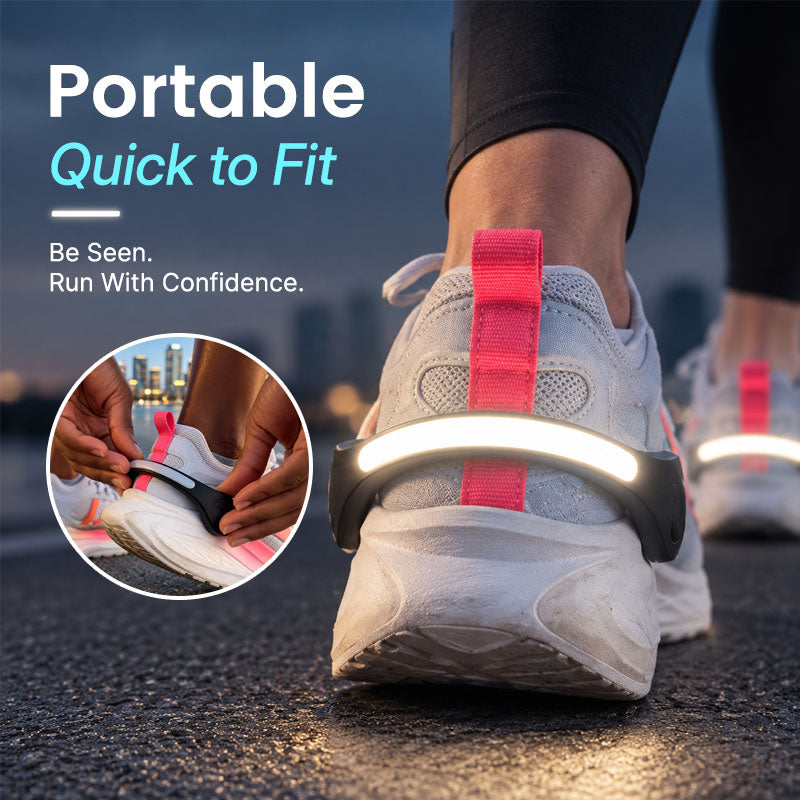 LED-Fersenlichter für Schuhe – Sichtbarkeitslichter beim Laufen und Gehen