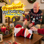 Lustige Taschentuchbox-Hülle mit Weihnachtsmann-Po-Motiv