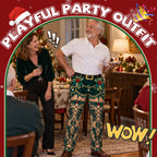 Lustige Weihnachts-Illusionshose