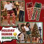 Lustige Weihnachts-Illusionshose