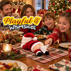 Lustige Taschentuchbox-Hülle mit Weihnachtsmann-Po-Motiv
